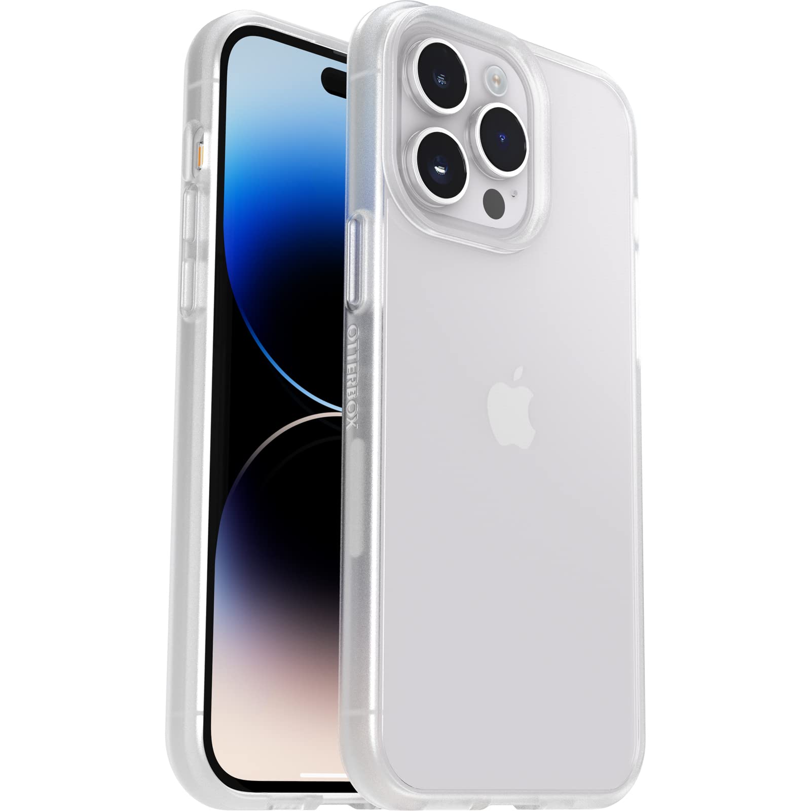 OtterBox React Series Hülle für iPhone 14 Pro Max, stoßfest, sturzsicher, ultraschlank, schützende Hülle, Getestet nach Militärstandard, Transparent