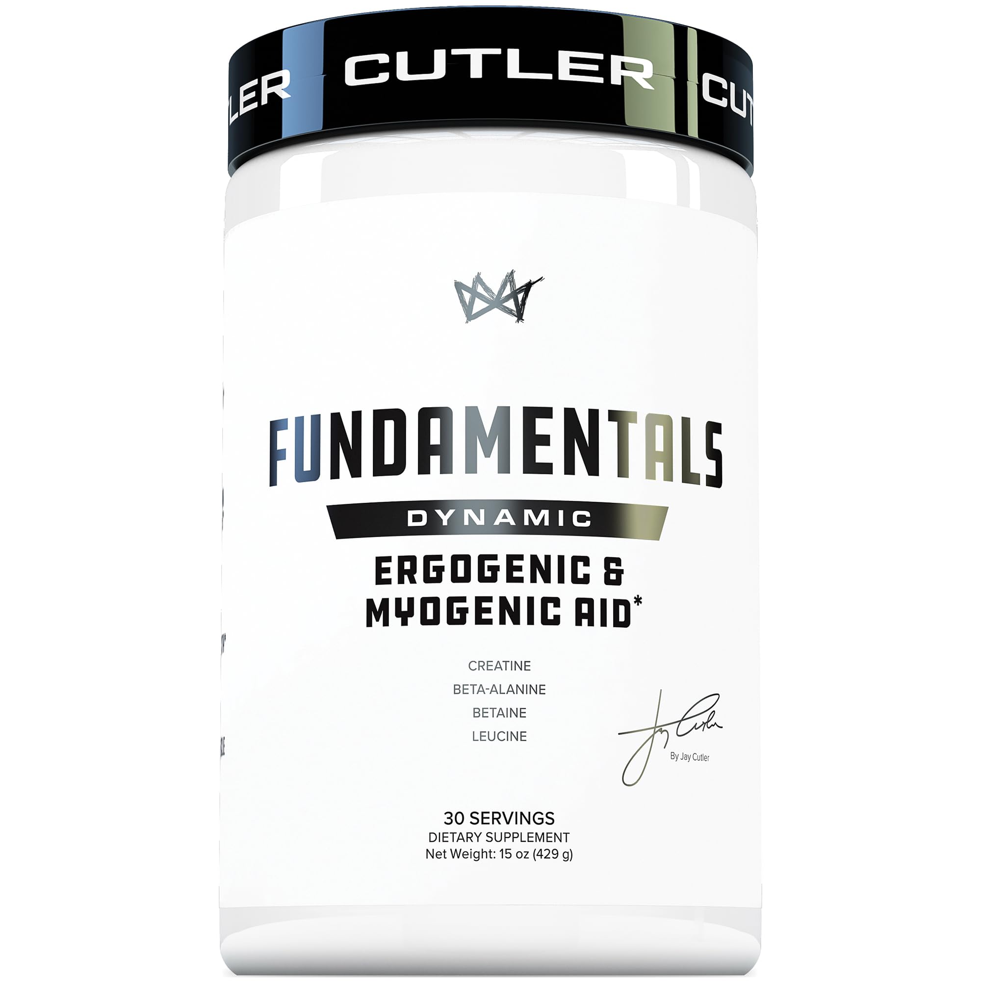 Cutler Nutrition Creatina em Pó com Creatina Monohidratada, Beta-Alanina, Betaína Anidra e Leucina, 420 g