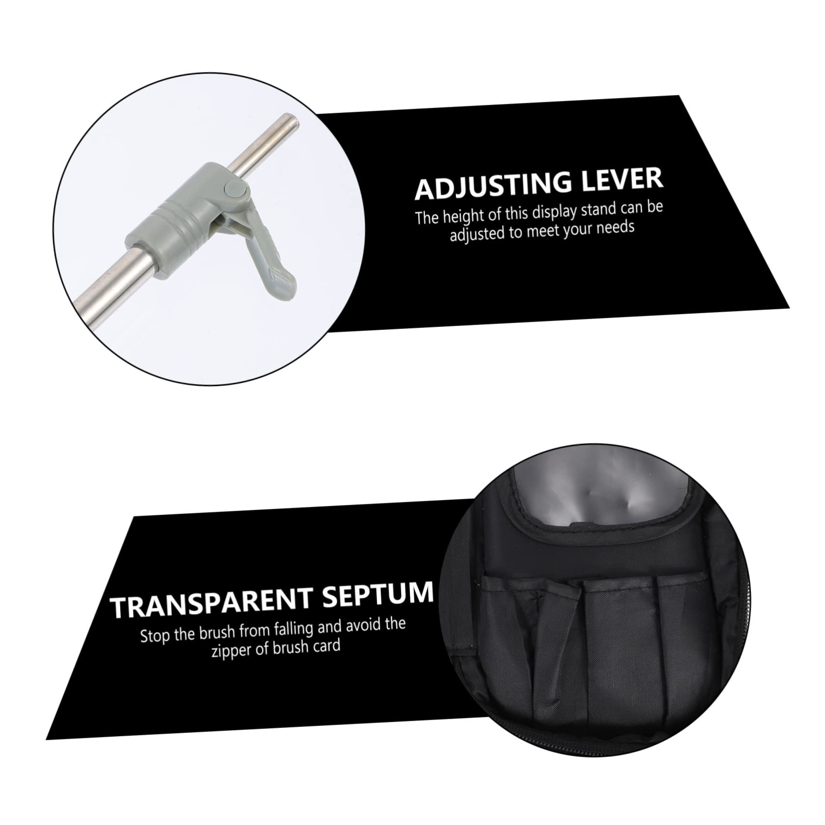 Supporto Per Poster A Forma Di T Regolabile In Acciaio Inox – Espositore Da Tavolo A4 Con Clip, Per Negozi E Fiere