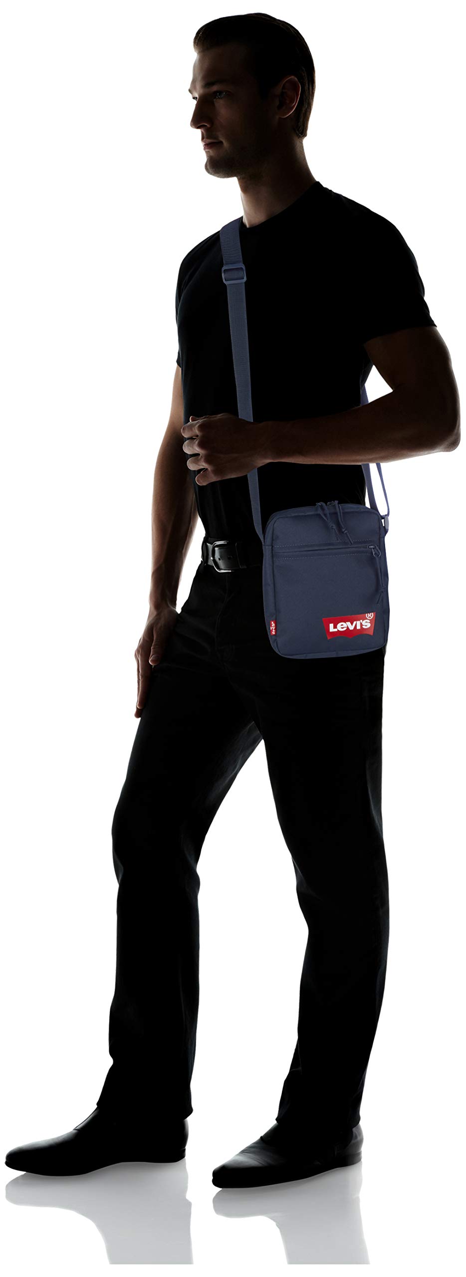 Levi's Mini Crossbody Solid (Red Batwing), dla mężczyzn, jeden rozmiar, granatowy, Taille unique
