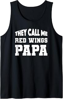 Red Wings Saint Johns They Call Me Papa HS Tank Top