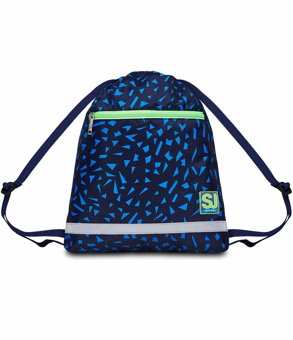 SJ GANG STYLE JAM GANG Set Updown Box, Sakky Bag, Astuccio 1 zip, Portapenne Round Plus, Per bambini e ragazzi, Scuola e tempo libero