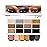 evpct 12 Colors Matte Shimmer Pressed Eye Shadow Palette Makeup for Women, Beige Light Neutral Nude Brown Cocoa Taupe Black Smoky, Silver Bronze Gold Rose Champagne Shimmer, Eyeshadow Contour Palette