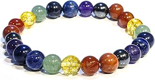 JD FRESH Original Certified Crystal Bracelet for Women Men with Healing Crystal and Reiki Stone/Authentic Elastic Beaded B...
