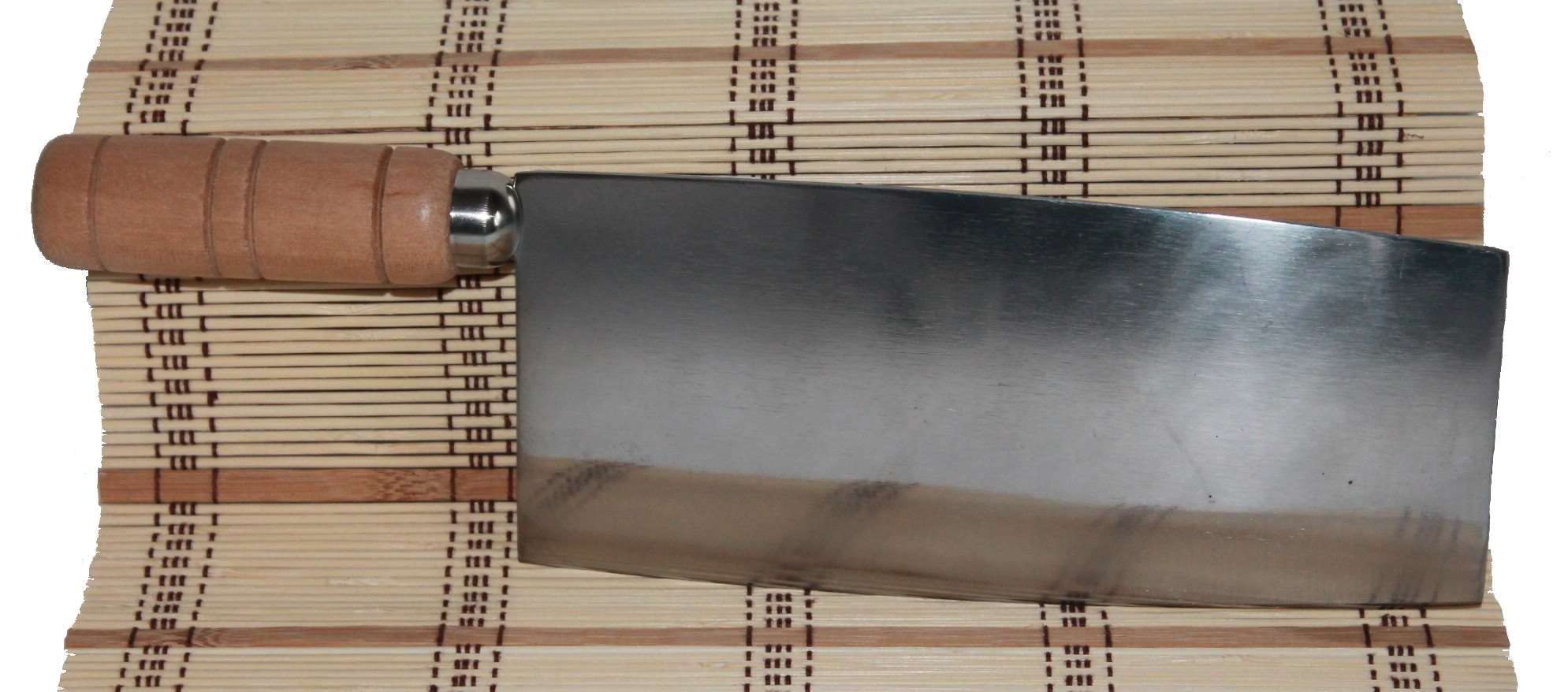 Hackmesser 07 China Küchenmesser Allzweckmesser Filettiermesser Edelstahl Holzgriff