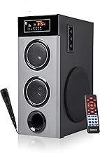 TRONICA RIDHAM - Bluetooth 90W Home Theater DJ Speaker from with Mic, Karoke Party Speaker Supports PenDrive/SD Card/FM/TV/Aux/Mic with Remote