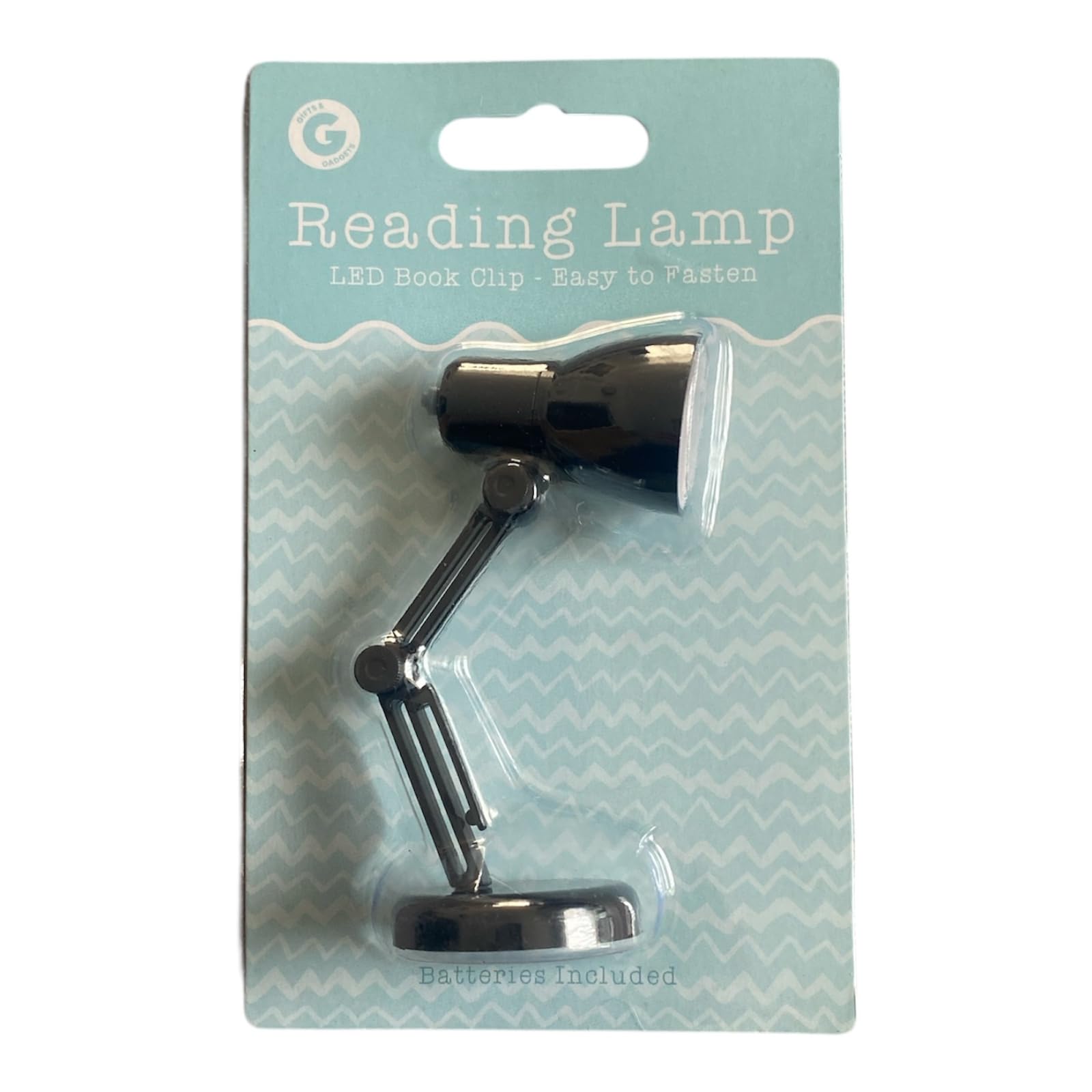 Gifts&Gadgets Reading Mini Lamp Light Led Book Clip (Black)