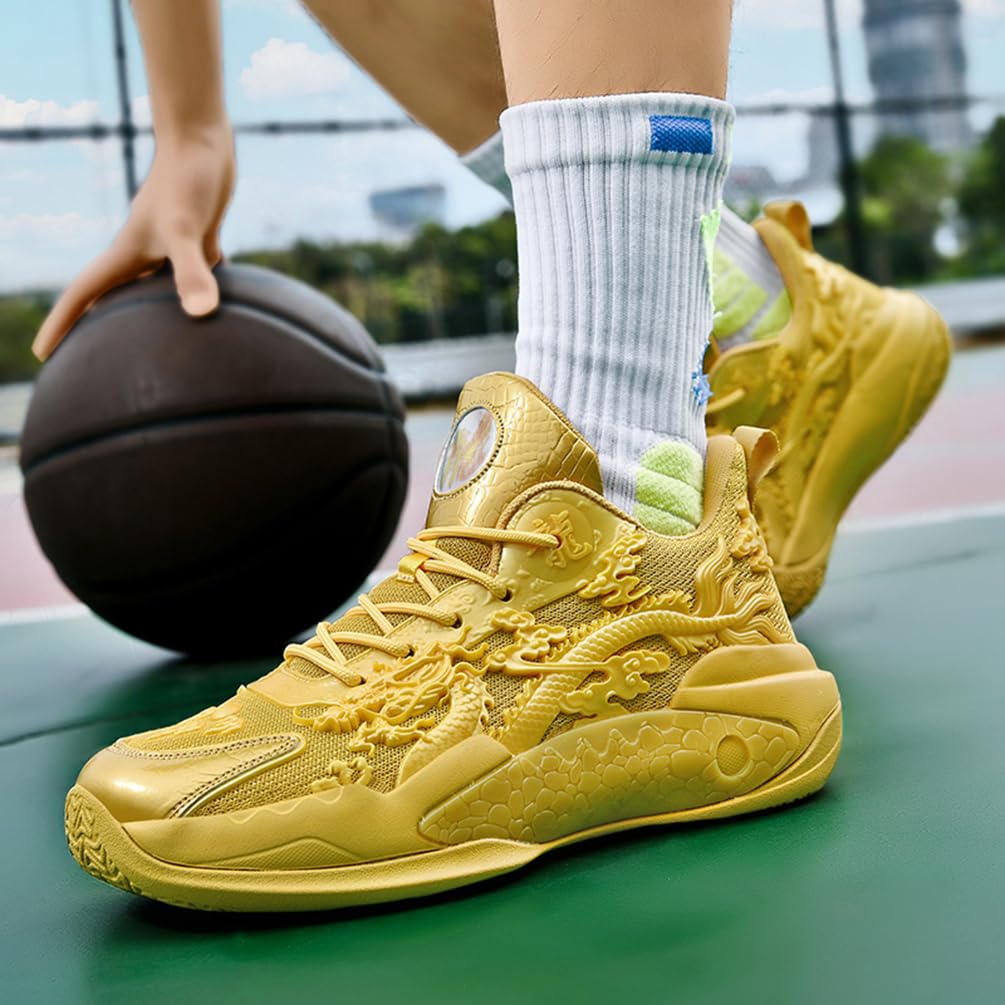 Zapatillas de Baloncesto para Hombre Aire Antideslizantes Hombre Zapatillas de Deporte Moda Calzado de Baloncesto Zapatos de Baloncesto Masculino Gimnasio