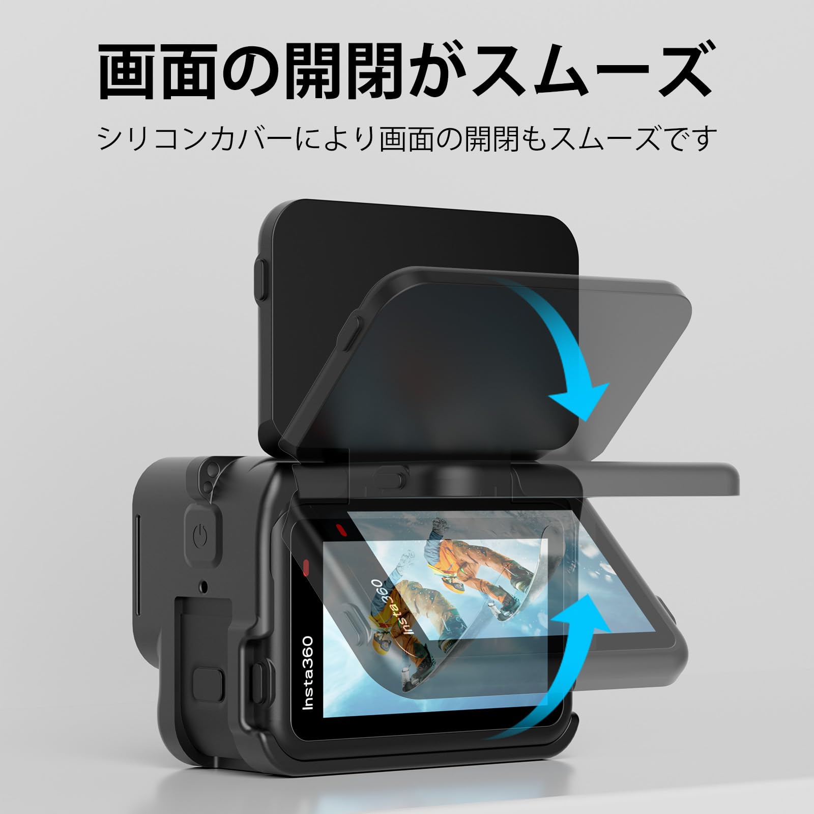 Amazon | VRIG AC08 Insta360 Ace Pro対応ケース インスタ360 ace pro 