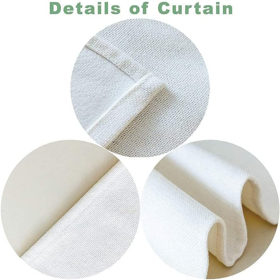 Miniatura 8 de Leowefowa Cortina japonesa Noren para puerta, tratamiento de ventana, cortina de puerta con estampado de árbol abstracto, cortina de puerta para