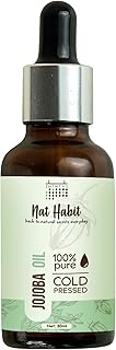 Cold Pressed 100% Pure Jojoba Oil for Skin & Hair With Vitamin E, Omega-9, Mineral Free - (30ml)