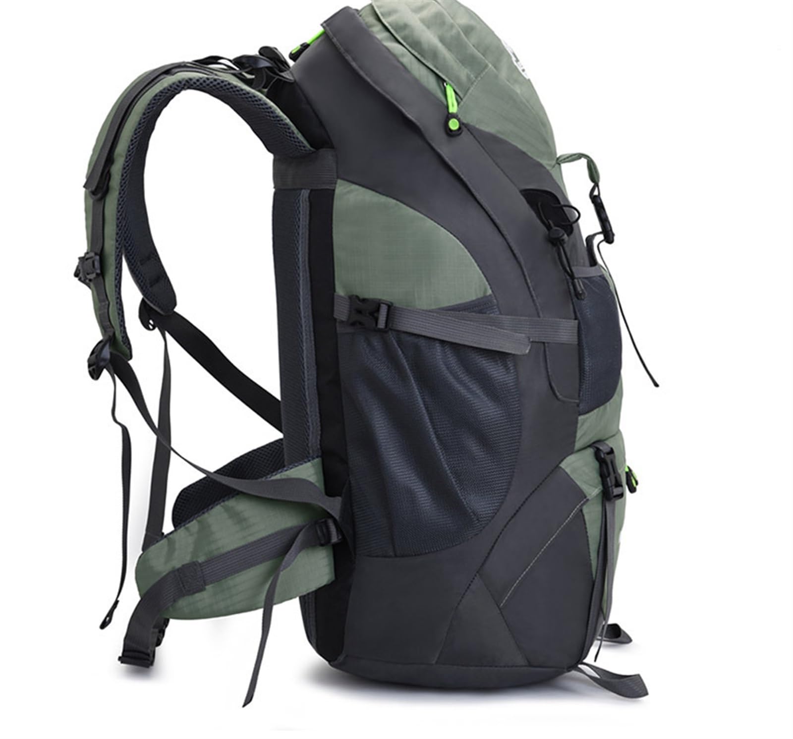 Plecak Górski 50L Wodoodporny Plecak Alpinistyczny Kemping Wspinaczka Sport Trekking Torba Turystyczna(A)