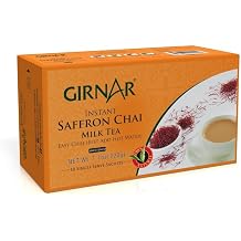 Girnar Instant Chai Premix With Saffron, 10 Sachet Pack