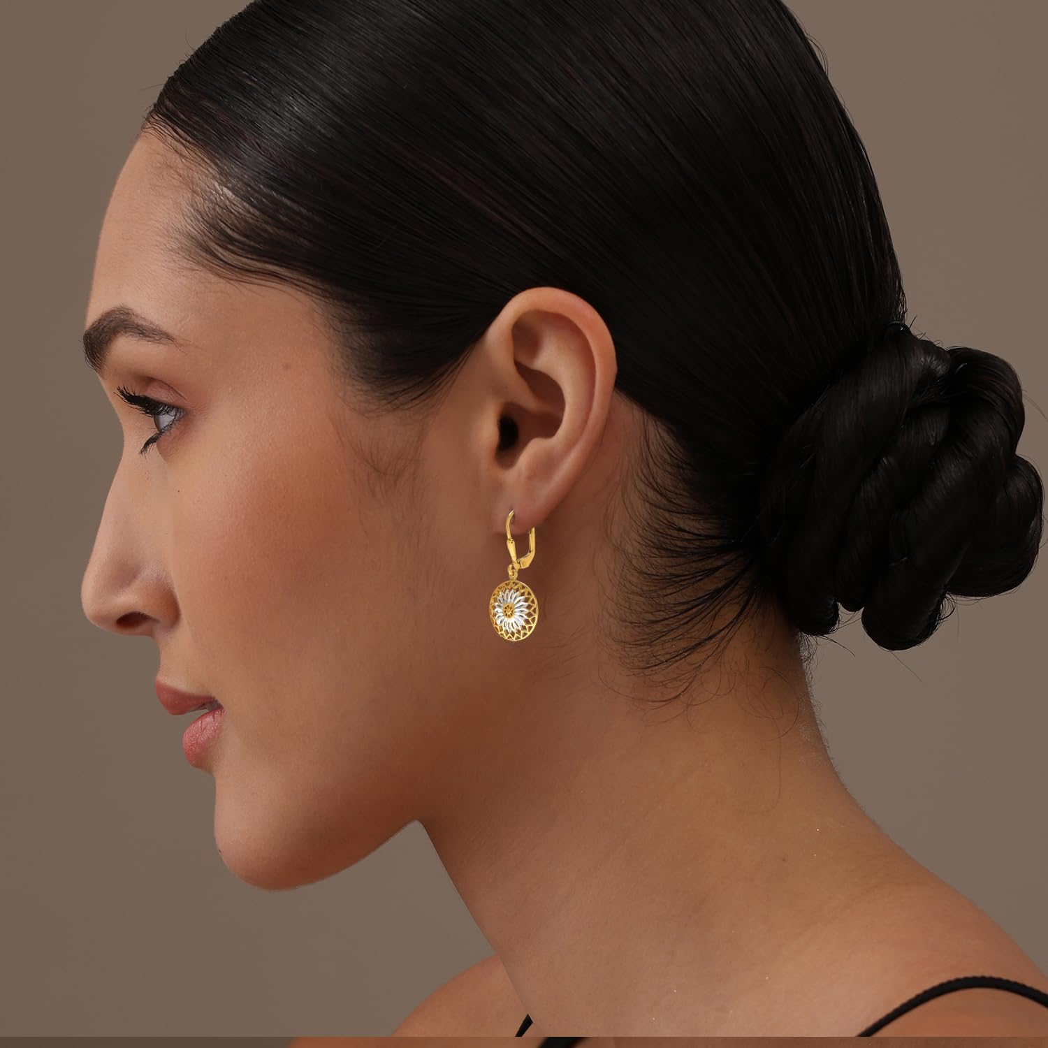 LeCalla 925 Sterling Silver Leverback Drop Earrings | Lightweight Italian Teardrop Dangle Earring for Women - Image 2