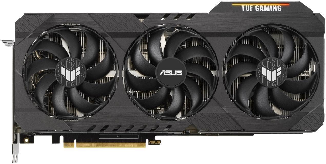 ASUS TUF Gaming NVIDIA GeForce RTX 3070 Ti OC V2 Graphics Card (PCIe 4.0, 8GB GDDR6X, HDMI 2.1, DisplayPort 1.4a, Dual Ball Fan Bearings, Military-Grade Certification, GPU Tweak III)