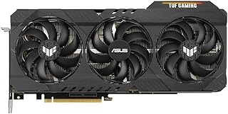 ASUS TUF Gaming NVIDIA GeForce RTX 3070 Ti OC V2 Graphics Card (PCIe 4.0, 8GB GDDR6X, HDMI 2.1, DisplayPort 1.4a, Dual Ball Fan Bearings, Military-Grade Certification, GPU Tweak III)