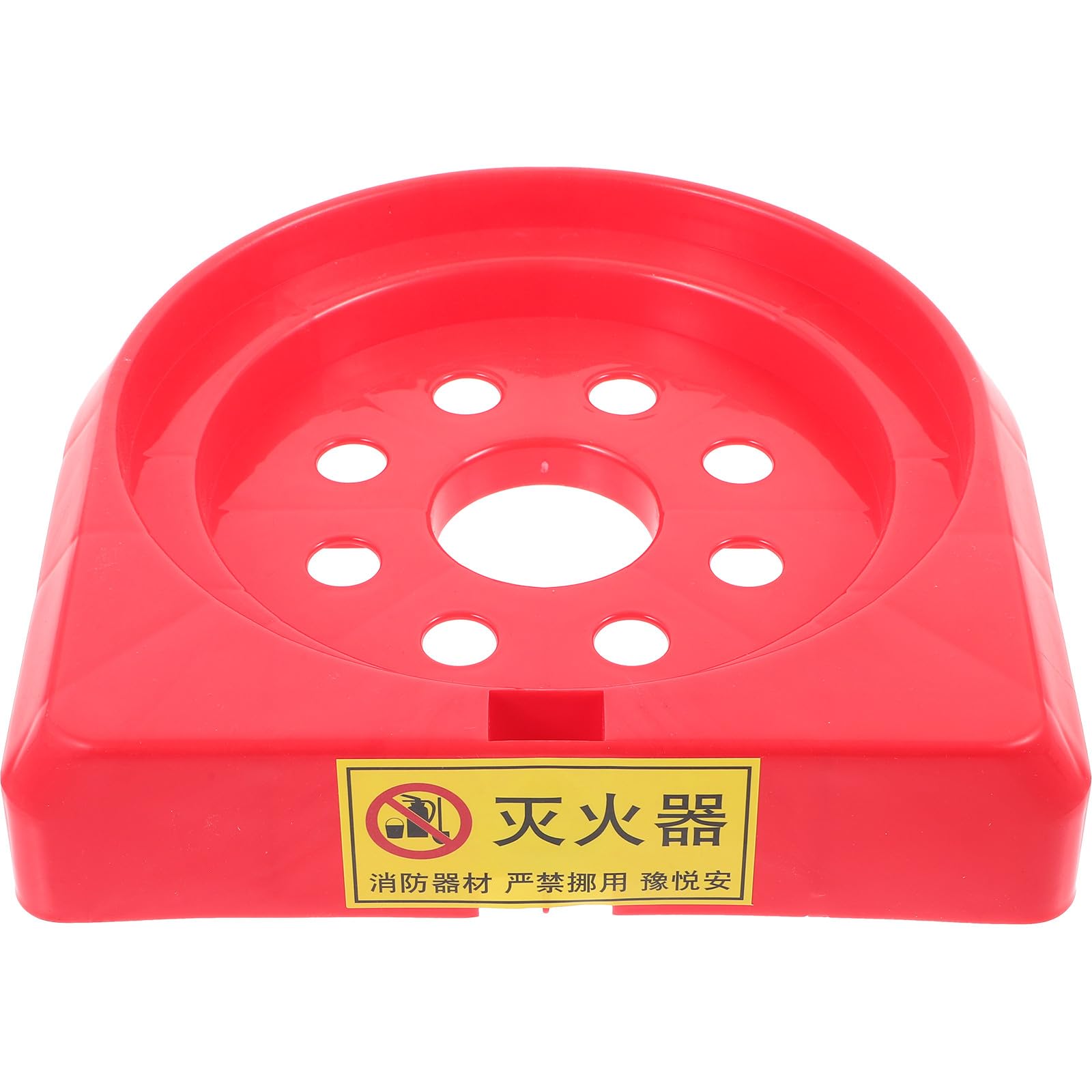 jojofuny Plastic Fire Extinguisher Stand Base for 3-8kg Powder Fire Extinguisher Stable Mount Bracket for Car Trunk Storage