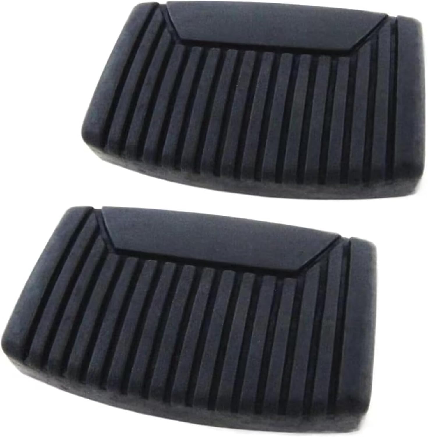 for 1964-2008 Compatible Ford F150 F250 F350 Brake/Clutch Pedal Pad Manual Transmission Truck | Durable anti-slip pedal cover, perfect direct replacement for manual transmission Ford pickup trucks.