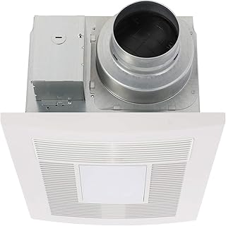 Panasonic WhisperWarm Ceiling Mount Bathroom Exhaust Fan with LED Light & Heater, 50-80-110 CFM, FV-0511VHL1