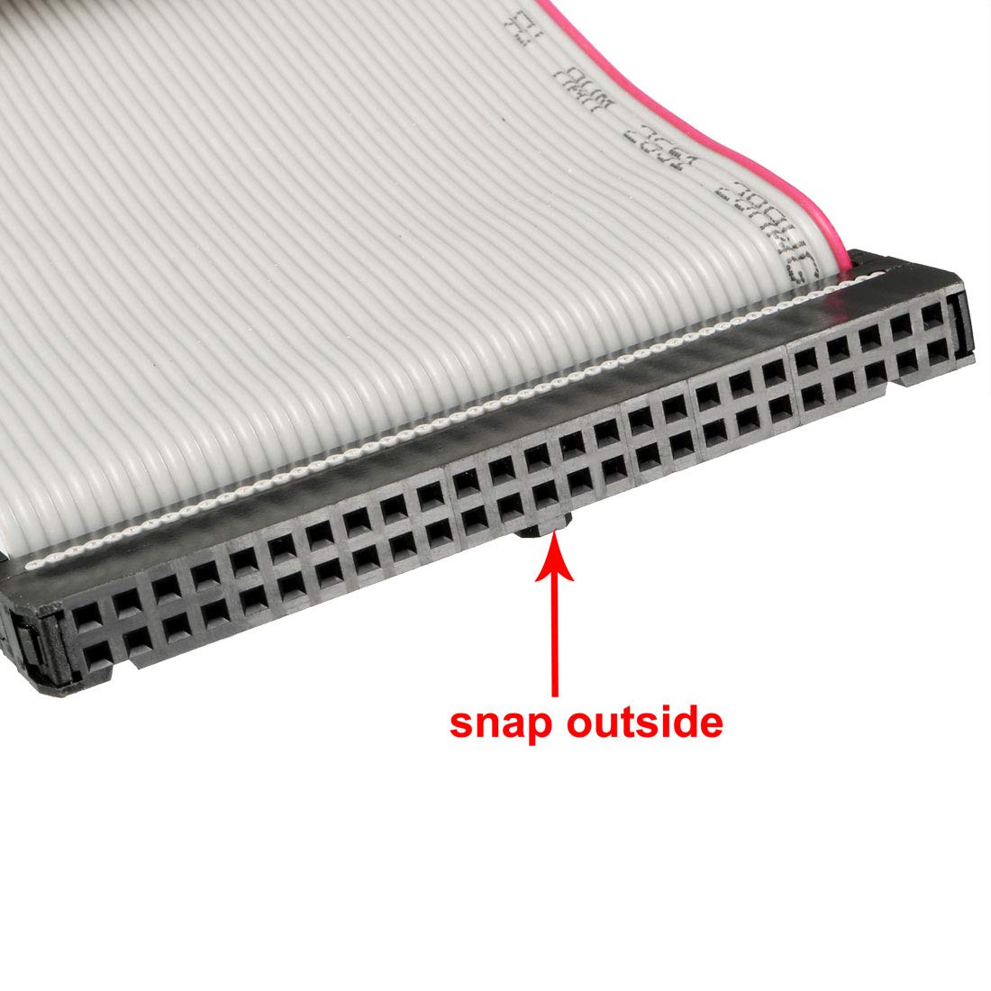 Sourcing Map IDC Cavo A Nastro Piatto A 50 Pin 128 Cm Lunghezza 2,54 Mm Passo Tipo-C - Foto 8