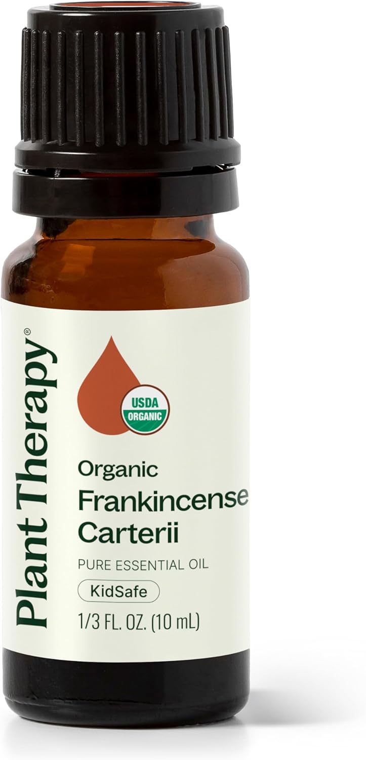 Plant Therapy Organic Frankincense Carterii Essential Oil 100% Pure, USDA Certified Organic, Undiluted, Natural Aromatherapy, Therapeutic Grade 10 mL (1/3 oz) - Image 7