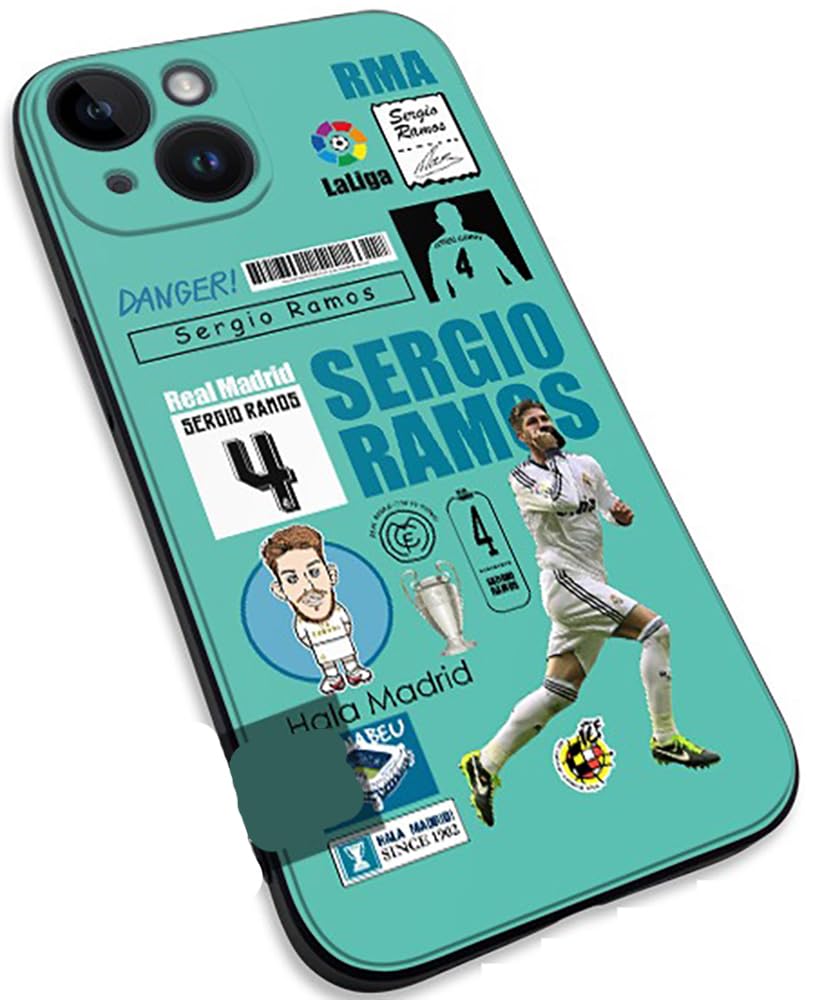 Amazon.co.jp: セルヒオ・ラモス iPhoneケース Sergio Ramos レアル