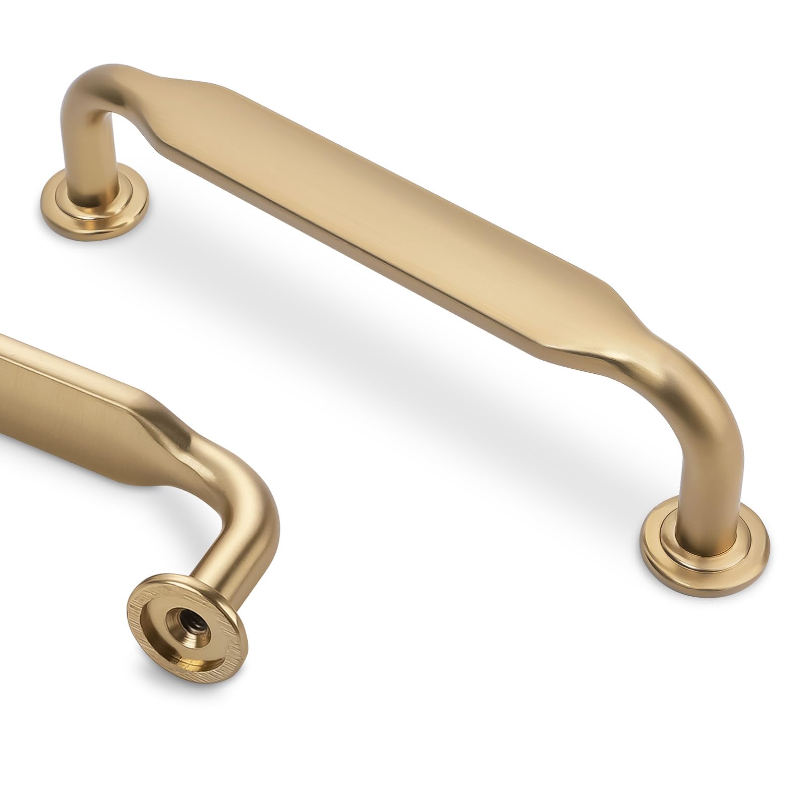 10 Pack 5 inch Antique Brass Kitchen Cabinet Handles — Amazon image 9