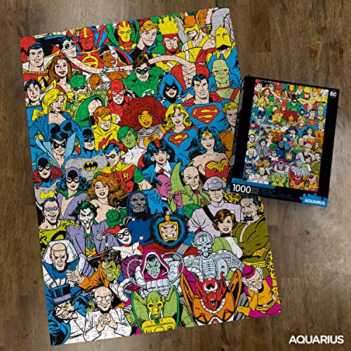 Aquarius 65378 Dc Comics Puzzle Retro Cast thumb #2