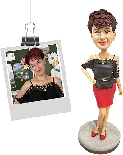 Miniatura 48 de Figuras personalizadas de golfista Bobblehead, regalo para hombre, regalos personalizados para el día de San Valentín de fotos Golfer