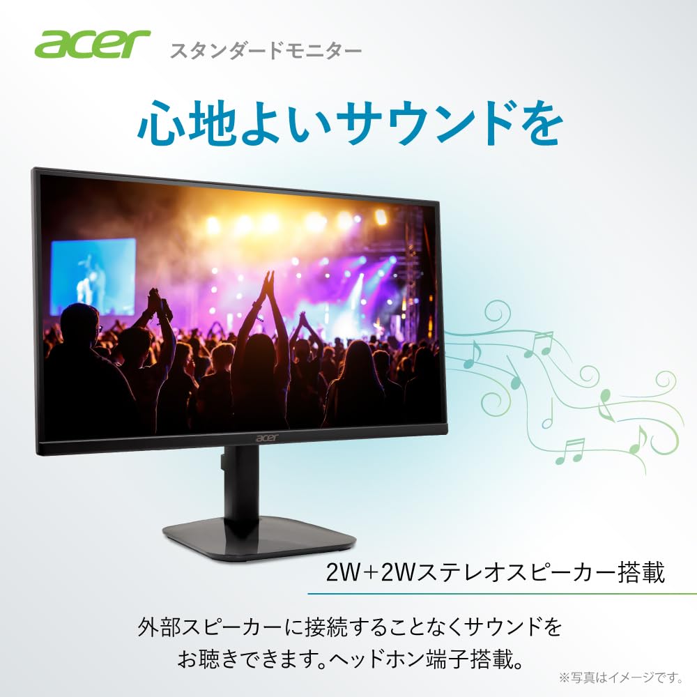 Amazon.co.jp: Acer モニター 24.5インチ ワイド フルHD 非光沢