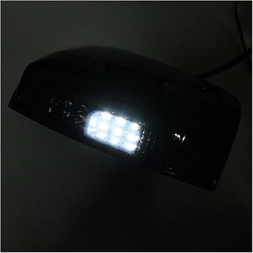 Miniatura 6 de Luz trasera negra ahumada compatible con Nissan Navara NP300 2015 2016 2017 2018 señal de giro luces traseras LED luces de freno