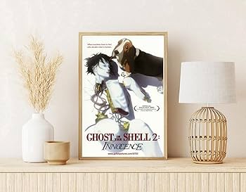 希少　店頭用　攻殻機動隊 ２　イノセンス　販促ポスター Amazon.co.jp: 【フレーム付-黒-】映画ポスター 攻殻機動隊 2