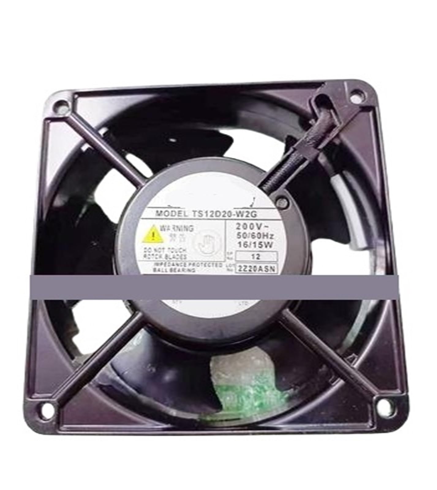 Ventilateur de refroidissement TS12D20-W2G 220V 16W pour boîtier électrique