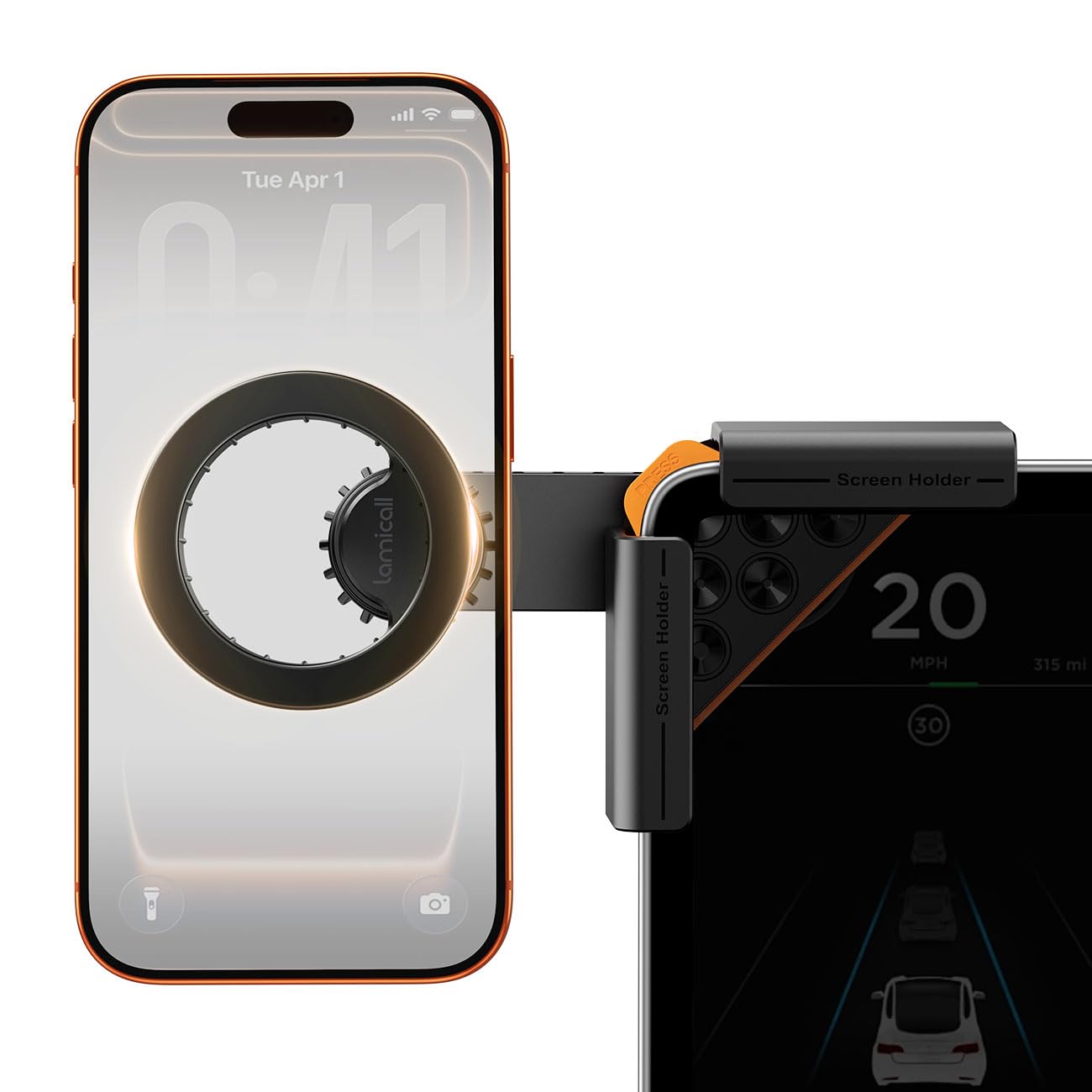 Amazon.com: Lamicall for Tesla Phone Mount - [Strongest N55 Magnet