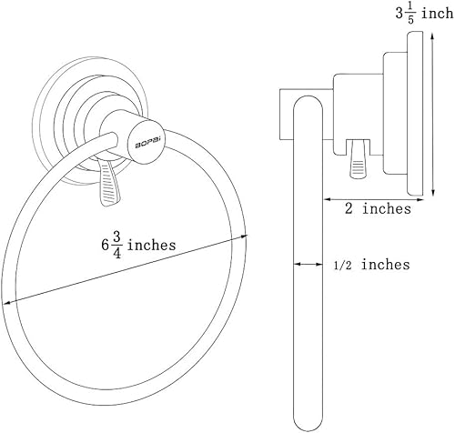 Miniatura 6 de Ventosa Toalla BarAnilloganchos (Opción)