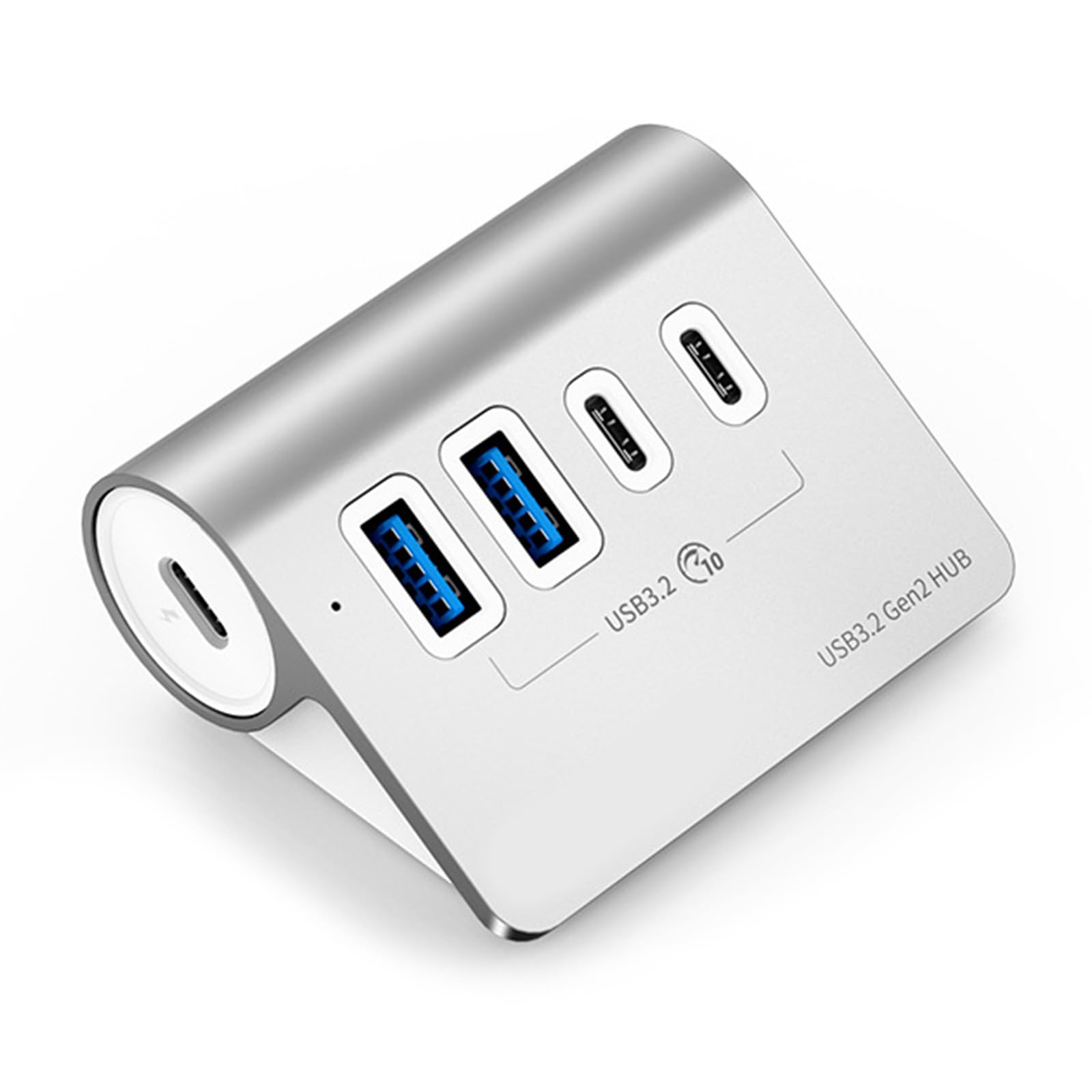 Docking Station Hub USB 3.2 10 Gbit / S Splitter Dock 4 porte tipo C per PC Laptop