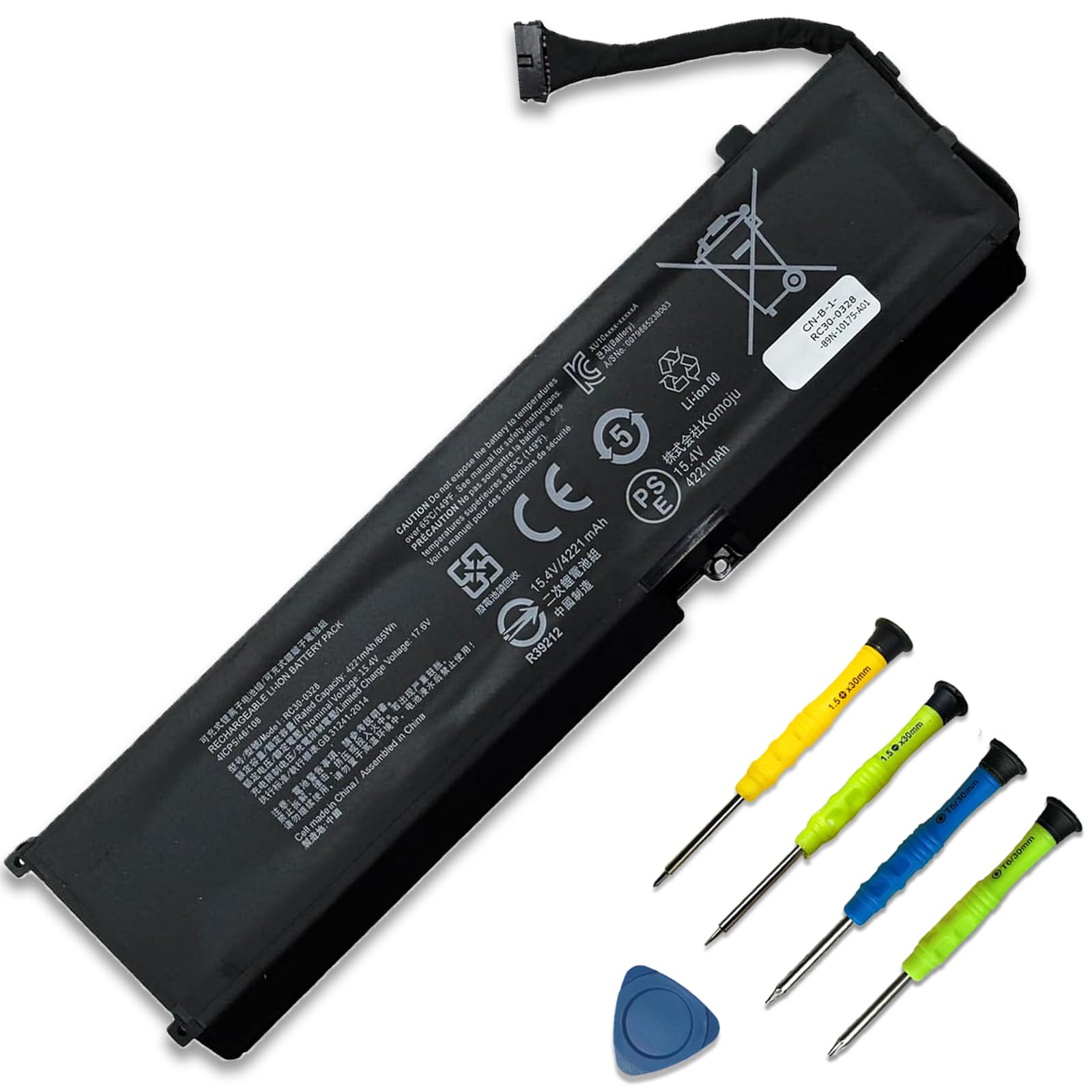 65Wh RC30-0328 RZ09-0328 Battery for Razer Blade 15 Base 2020/2021