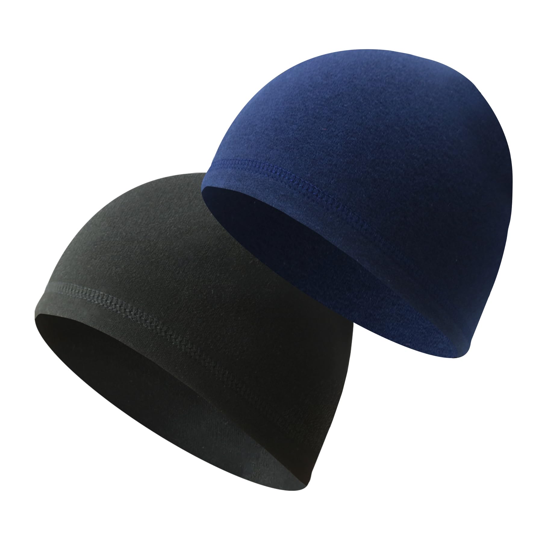 JYxingchi 2 Pack Skull Caps Beanie for Men Women Soft Lightweight Beanie Sleep Running Hats Helmet Liner