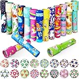 Xeehwb 16 Pcs Classic Kaleidoscopes,Vintage Educational Kaleidoscopes,Retro Kids Kaleidoscope Toy for Return...