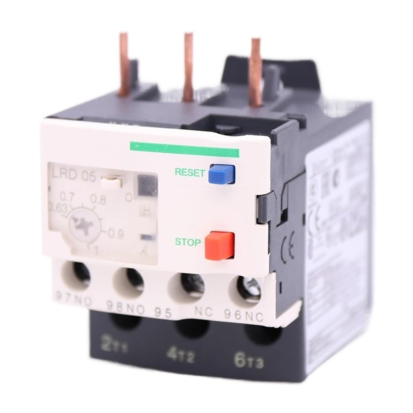 BALYDLUL LRD05 0.63-1A 1NO+1NC LR-D05 Screw clamp Differential overload relay