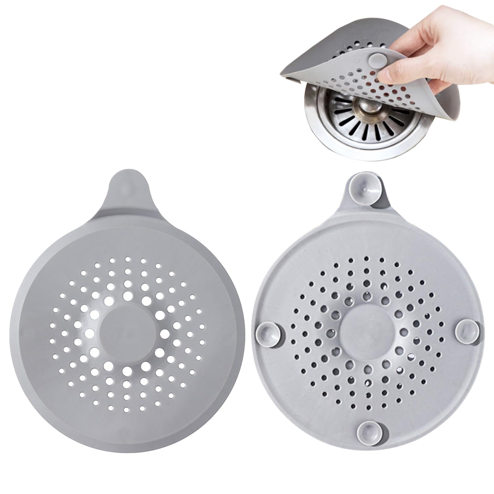 Lot 2 Bouchons De Vidange Silicone 14 Cm – Ventouse, Filtre