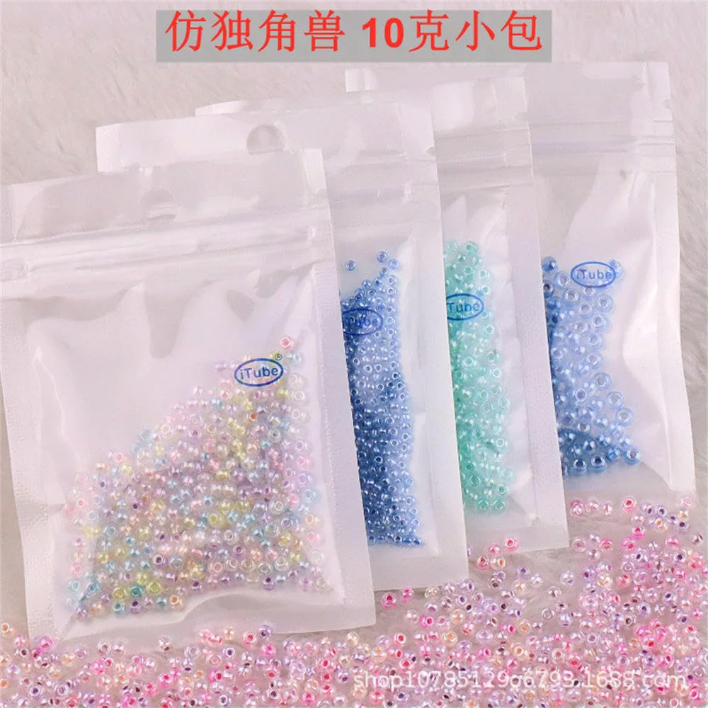 Cuentas de Vidrio teñidas checas de 2/3/4 mm, Cuentas de Cristal Transparente para Pulseras, Collares, joyería DIY, café Dorado, 30-2mm, 36000 Piezas