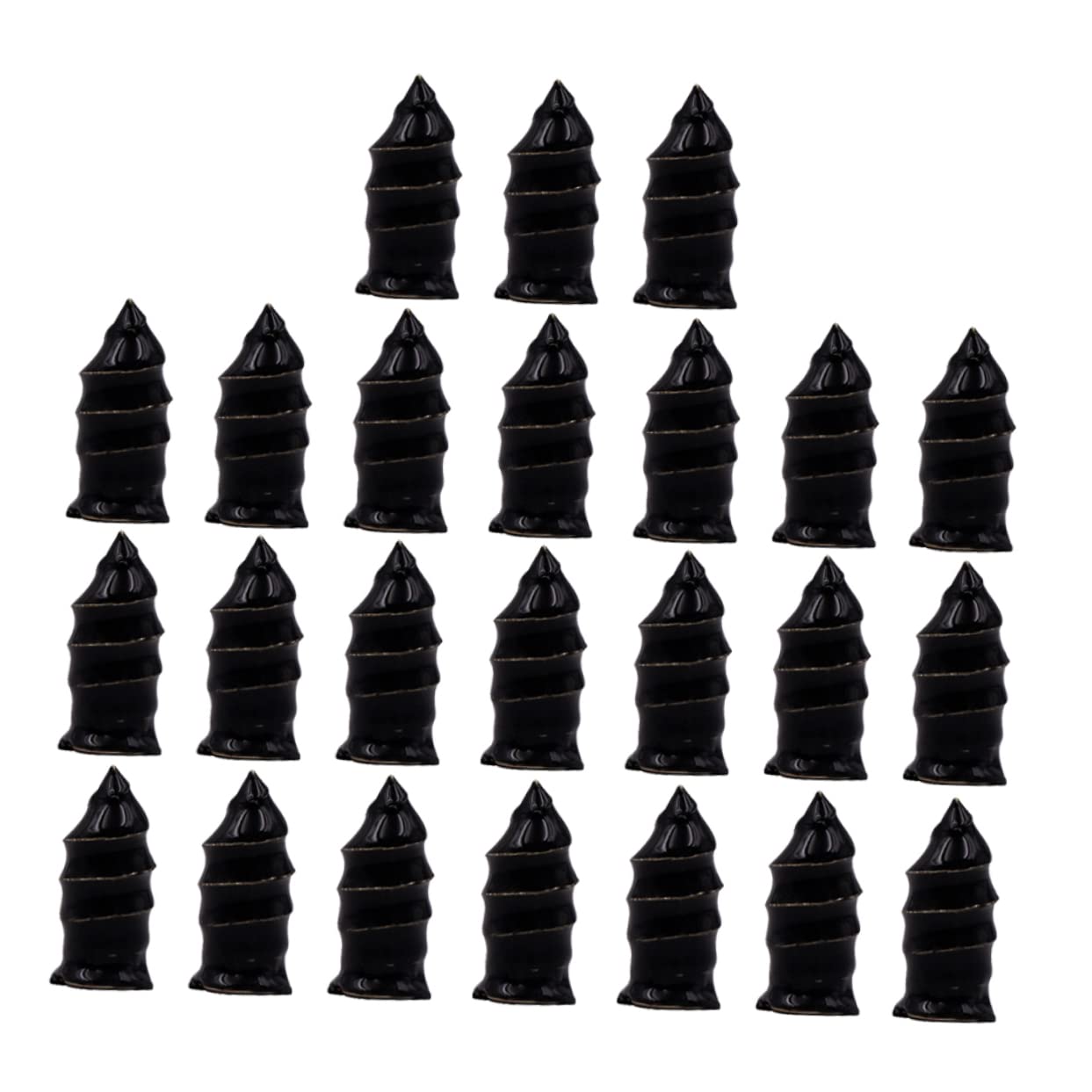 Cabilock 20pcs Tire Repair Nails Tire Patch Kit Tire Plug Kit Spare Car Tires Repairing Screw Nail for Tire Repairing Rubber Screw Nail Tire Repairing Nail Tire Rubber Screw Nail Black Iron