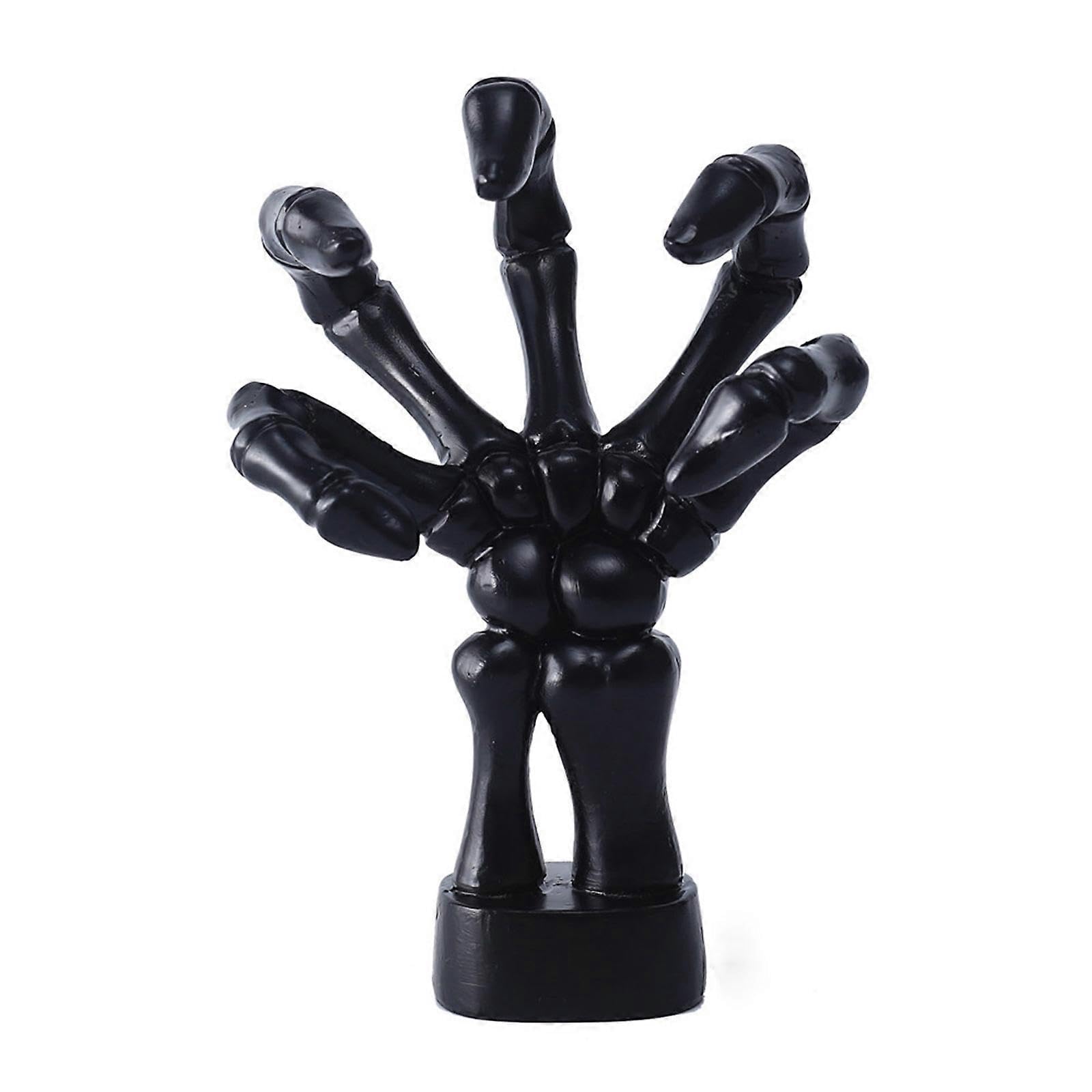 Joyhappst Image Color Black Ghost Hand Wall Hook Skull Claw Hanger Storage Rack Shelf Holder