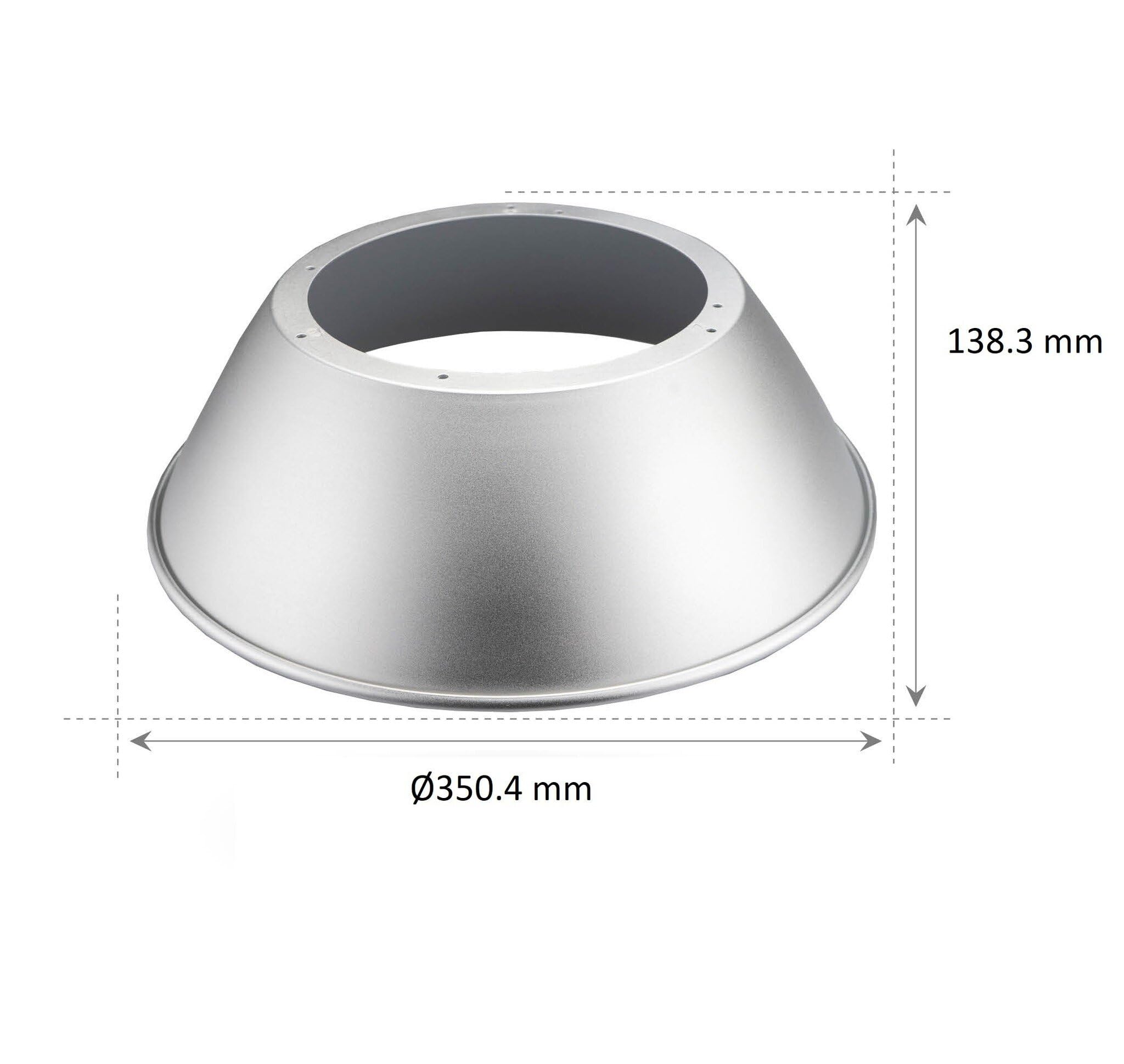 Ledvion - LED Hallenstrahler Sensor Reflektor, 200W/240W, Aluminiumreflektor, 90°, werkstattbeleuchtung, hallenbeleuchtung, deckenleuchte werkstatt, Industriestrahler