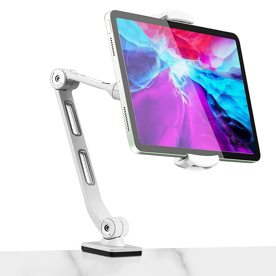 タブレットスタンド スマホスタンド 360回転 4?11インチ対応 Amazon | ZenCT タブレット スタンド アルミ製 底盤付き iPad用