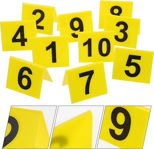 Miniatura 9 de Juego de detectives, 10 marcadores de evidencia, marcadores de escena del crimen, 1-10 marcadores de números de evidencia para escena misteriosa,