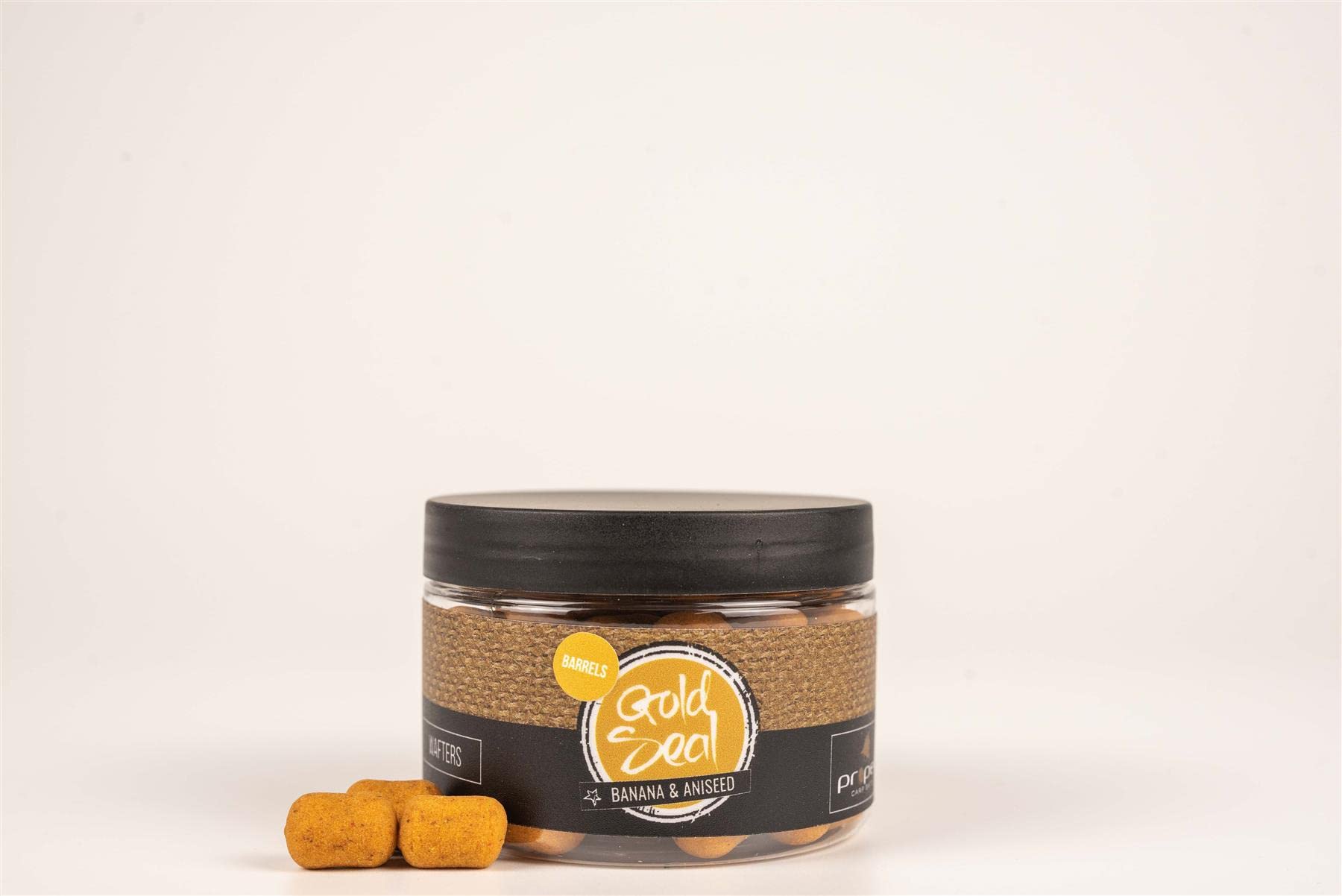 Proper Carp Baits Gold Seal Barrel Wafters 12x18mm