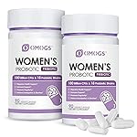 OMOGS 2PCS Women\'s Probiotic 180 Billion CFUs 18 Strains, with Prebiotics, Cranberry Extract, D-Mannose & Digestive Enzymes, for Digestive,Immune, PH Balance & Urethral Health, 180 Capsules