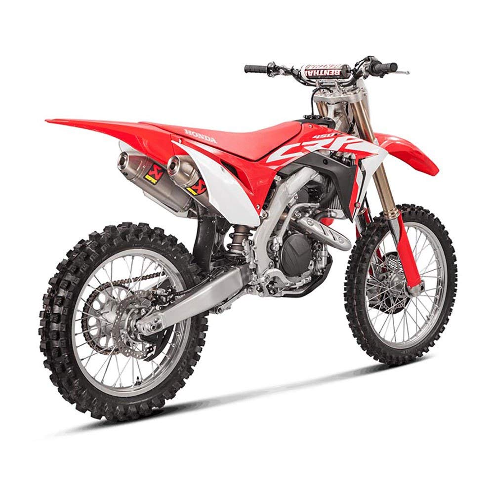 Akrapovic Titanium Crf 450r 17-18 One Size : Amazon.it: Auto e Moto
